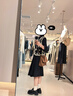 裘真復(fù)古001郵差包女單肩通勤大容量斜挎包植鞣頭層牛皮包 大象灰-大號(hào) 曬單實(shí)拍圖