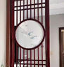 溫鑫福實(shí)木花格新中式木雕屏風(fēng)隔斷客廳玄關(guān)電視背景墻雕花仿古門窗定制 定制類【咨詢客服】 曬單實(shí)拍圖