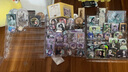皓梵潔吧唧展示架谷子收納盒透明階梯徽章立牌卡片周邊小卡亞克力谷架 【卡扣安裝】 31*30*18.5cm 7層 吧唧展示架 曬單實(shí)拍圖