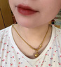 儒意（RUYI）紅色系口紅不掉色不沾杯不脫妝防水大牌正品唇釉七夕情人節禮物 曬單實(shí)拍圖