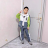 G.DUCKKIDS童裝男童秋裝套裝兒童服裝春秋季運動(dòng)套裝中大童風(fēng)衣外套男孩衣服 綠色兩件套gqeaeaa 140 尺碼9~10歲【130-140cm】 曬單實(shí)拍圖
