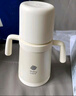 babycare花苞杯仿母乳學(xué)飲杯喝奶嬰兒寶寶兒童水杯吸管防嗆杯奶瓶水壺6月+ 曬單實(shí)拍圖