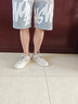森馬男鞋2025新款夏季透氣爆款百搭網(wǎng)面薄款男士休閑板鞋厚底小白鞋男 米 41 曬單實(shí)拍圖