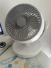 小達(dá)【羅永浩力薦】電風(fēng)扇空氣循環(huán)扇桌面搖頭定時小風(fēng)扇大風(fēng)力臺式家用小型Type-C輕音臥室宿舍小米白 低音低噪/上下調(diào)節(jié)/可定時【插電款】 曬單實拍圖