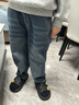 左西童裝男童牛仔褲兒童褲子秋裝秋2025新款男孩中大童長褲洋氣 牛仔色 【挺括有型】 120 建議身高120cm左右 曬單實拍圖