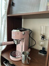 德龍（Delonghi）咖啡機 意式家用半自動15Bar泵壓冷萃咖啡 軟觸屏手動奶泡自動停流小巧金屬機身 吉拉朵系列 EC890 .PR追光粉 即時加熱 自動關(guān)機 專業(yè)蒸汽細(xì)桿拉花 曬單實拍圖