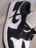 耐克女鞋 AJ1喬丹1JORDAN 1時(shí)尚運(yùn)動(dòng)鞋休閑鞋黑白熊貓百搭板鞋 DC0774-101  七夕禮物 40 曬單實(shí)拍圖