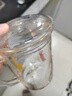 onlycook高硼硅玻璃杯帶蓋帶刻度水杯送勺子男女牛奶杯家用果汁杯-小號(hào) 曬單實(shí)拍圖
