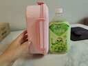 旗豐兒童小學(xué)生飯盒上學(xué)專用316食品級不銹鋼一1-3年級分格餐盒可愛風(fēng) 小號粉2格1L+筷勺+湯碗+保溫袋 曬單實拍圖