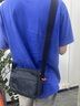 Cowley Keller斜挎包男帆布單肩包休閑男包時(shí)尚男士通勤郵差包防潑水考杜拉背包 不因藍(lán)-防潑水面料 22*6.5*15cm 曬單實(shí)拍圖