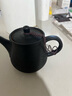 南山先生 黑陶茶壺陶瓷功夫泡茶壺大容量過濾單壺簡約家用客廳沖泡壺 無石茶壺 曬單實拍圖