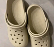 名創(chuàng)優(yōu)品（MINISO）洞洞鞋女夏季外穿沙灘涼鞋防滑厚底踩屎感腳包頭涼拖鞋骨白36-37 曬單實(shí)拍圖