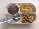 沃德百惠（WORTHBUY）飯盒可微波爐加熱小學(xué)生上班族便攜餐盒分格便當(dāng)盒帶湯碗 卡其蓋 曬單實(shí)拍圖
