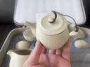 NEOEO 尼耳粗陶茶具套裝磨砂自在旅行茶具茶壺茶杯套裝戶外便攜式車載露營 尼耳套裝茶具N1215 曬單實拍圖