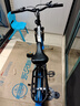 永久（FOREVER） 兒童自行車(chē)6-10歲自行車(chē)兒童單車(chē)兒童自行車(chē)小孩自行車(chē)兒童山地 頂配藍|6速+一體輪+后貨架+禮包 22寸【適用身高140-165cm】 曬單實(shí)拍圖