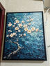 DIY數(shù)字油畫(huà)梵高莫奈油畫(huà)風(fēng)格爆款手工繪畫(huà)填色丙烯顏料送禮解壓益智客廳臥室裝飾畫(huà) 玉蘭花 4050cm松木內(nèi)框+顏料畫(huà)筆 曬單實(shí)拍圖