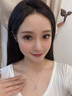ALLOVE純銀項鏈女士2025新款跳動(dòng)的心吊墜七夕情人節禮物送女友老婆生日 曬單實(shí)拍圖