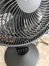 美的（Midea）臺式電風(fēng)扇七葉柔風(fēng)輕音臥室宿舍廣角遠(yuǎn)距交流定頻臺扇辦公室桌面節(jié)能省電搖頭小型電扇 FGAU30D 曬單實(shí)拍圖