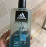 阿迪達(dá)斯 （adidas）男士沐浴露洗發(fā)水洗面奶三效合一 游泳去氯持久留香清涼熱情250ml 曬單實拍圖