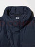 優(yōu)衣庫男裝無(wú)縫羽絨大衣/外套夾克連帽羽絨服保暖470079 07 青灰色 L /175/100A 曬單實(shí)拍圖