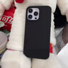 魔巖（MOYAN）適用蘋果16promax手機殼新款液態(tài)硅膠保護套iphone16全包感防摔外殼 【石墨黑-純色】 iphone16 Pro Max 曬單實拍圖