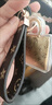 足金999黃金lv包包掛件鑰匙扣手機鏈掛飾520送老婆女友生日禮物女 黑色鑰匙扣 雙面足金+大牌禮盒 曬單實(shí)拍圖