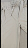 GXG男裝 冰絲提花休閑褲涼感運動(dòng)束腳長(cháng)褲 24夏季 卡其色 165/S 曬單實(shí)拍圖