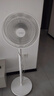 美的（Midea）【品質(zhì)推薦】七葉輕音柔風(fēng)電風(fēng)扇/家用省電落地扇/臺(tái)式電扇/廣角搖頭節(jié)能宿舍大風(fēng)量節(jié)能小型風(fēng)扇 白色經(jīng)典款 曬單實(shí)拍圖