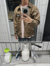 啄木鳥(niǎo)（TUCANO）純棉春秋牛仔外套男2025秋季新款男士復古工裝夾克男裝休閑上衣服 咖啡色【常規款】 L 推薦【120-140斤】 曬單實(shí)拍圖