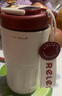 物生物（RELEA）保溫杯女士咖啡杯高顏值茶杯大容量水杯送老師學生杯子教師節(jié)禮物 曬單實拍圖