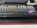 VGN V87 有線(xiàn)/無(wú)線(xiàn)/藍牙三?？椭苹瘷C械鍵盤(pán) 五層填充gasket結構全鍵熱插拔RGB 電競游戲辦公低延遲 V87PRO  阿尼亞軸 微光 霧透側刻 曬單實(shí)拍圖
