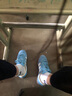 adidas「T頭鞋」STADT經(jīng)典時(shí)尚薄底運動(dòng)板鞋男女阿迪達斯三葉草   藍色/亮白/漢玉白   35.5 曬單實(shí)拍圖
