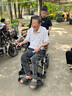 魚躍(yuwell)電動(dòng)輪椅D210CL折疊老人全自動(dòng)專用輕便智能輪椅代步鋰電 曬單實(shí)拍圖