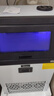 美的（Midea）商用制冰機方塊冰中小型奶茶店擺攤KTV吧臺制冰器78顆冰格/日產(chǎn)55KG全自動(dòng)冰塊制造機 MBS-80F16E 曬單實(shí)拍圖