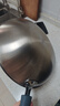 樂(lè )仕菲斯（RSFH）無(wú)涂層復合鈦炒鍋 32CM有鈦復合鋼 RS3209金色 曬單實(shí)拍圖