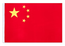 得力（deli）3號國旗/五星紅旗(128*192cm) 學(xué)校戶(hù)外門(mén)口店鋪商場(chǎng)室外馬路燈道旗國慶節 曬單實(shí)拍圖