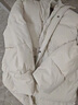 NASANCU羽絨羽絨服聯(lián)名中長(cháng)款羽絨服男冬季新款加厚保暖冬裝襖子官方 米白色 XL 曬單實(shí)拍圖