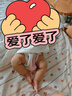 babycareAir pro紙尿褲夏季超薄透氣尿不濕寶寶尿片bbc嬰兒新生兒日用尿布 M碼- 4包 200片 【體重6-11KG】 曬單實(shí)拍圖