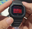 卡西歐（CASIO）手表男士G-SHOCK經(jīng)典小方塊運動(dòng)學(xué)生電子日韓表DW-5600BBR-1PR 曬單實(shí)拍圖