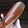 閩角坊 天然白水牛角刮痧板天然 點(diǎn)穴棒撥筋面部臉部美容牛角尖刮痧筒 大號牛角尖點(diǎn)穴刮痧棒長(cháng)15.5cm 曬單實(shí)拍圖