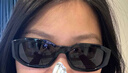 范思哲（VERSACE）墨鏡眼鏡框男女款全框時(shí)尚潮流網(wǎng)紅款遮陽(yáng)太陽(yáng)鏡架4480U GB1/87 曬單實(shí)拍圖