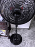 美的（Midea）電風扇家用輕音搖頭立式20吋大頭扇交流定頻落地扇辦公室循環(huán)扇工業(yè)12米距遙控定時電扇FS45-23DR 曬單實拍圖