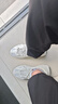 意利船長(cháng)男鞋子老爹鞋休閑板鞋運動(dòng)鞋男百搭小白鞋 Y1006 白色 41  曬單實(shí)拍圖