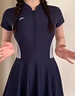 安踏（ANTA）小蠻腰泳衣女士連衣裙式成人保守泳裝修身顯瘦遮肉彈力游泳衣2XL 曬單實拍圖