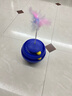 憨憨樂園貓玩具自嗨神器逗貓球貓咪玩具自己玩解悶不倒翁貓轉(zhuǎn)盤逗貓棒用品 曬單實拍圖
