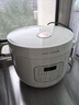 摩飛電器（Morphyrichards）電飯煲電飯鍋 家用2.5L迷你琺瑯釉精釜多功能2-3人小電飯煲電壓力鍋電火鍋煲湯鍋電煮鍋MR8502白 曬單實(shí)拍圖