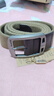 皮帶男女帆布針扣休閑腰帶男士牛仔褲帶韓版學(xué)生青年軍訓皮帶戶(hù)外 素色卡其 110cm 曬單實(shí)拍圖