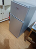 志高（CHIGO）小冰箱迷你小型家用冷藏冷凍兩用宿舍出租房用雙門(mén)辦公室電冰箱節(jié)能省電 【一級(jí)能效】58L銀色【三天約一度電】 曬單實(shí)拍圖