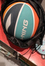 李寧（LI-NING）籃球兒童5號(hào)比賽室內(nèi)外耐磨水泥地幼兒小學(xué)生青少年戶(hù)外橡膠五號(hào) 曬單實(shí)拍圖