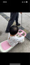 樂(lè )卡（Lecoco）扭扭車(chē)1-3歲防側翻搖搖車(chē)加長(cháng)車(chē)身兒童車(chē)聲光款 費格琪芮粉 曬單實(shí)拍圖